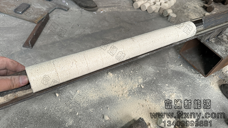 直徑5厘米的木屑棒狀燃料 直徑5厘米的木屑棒狀燃料